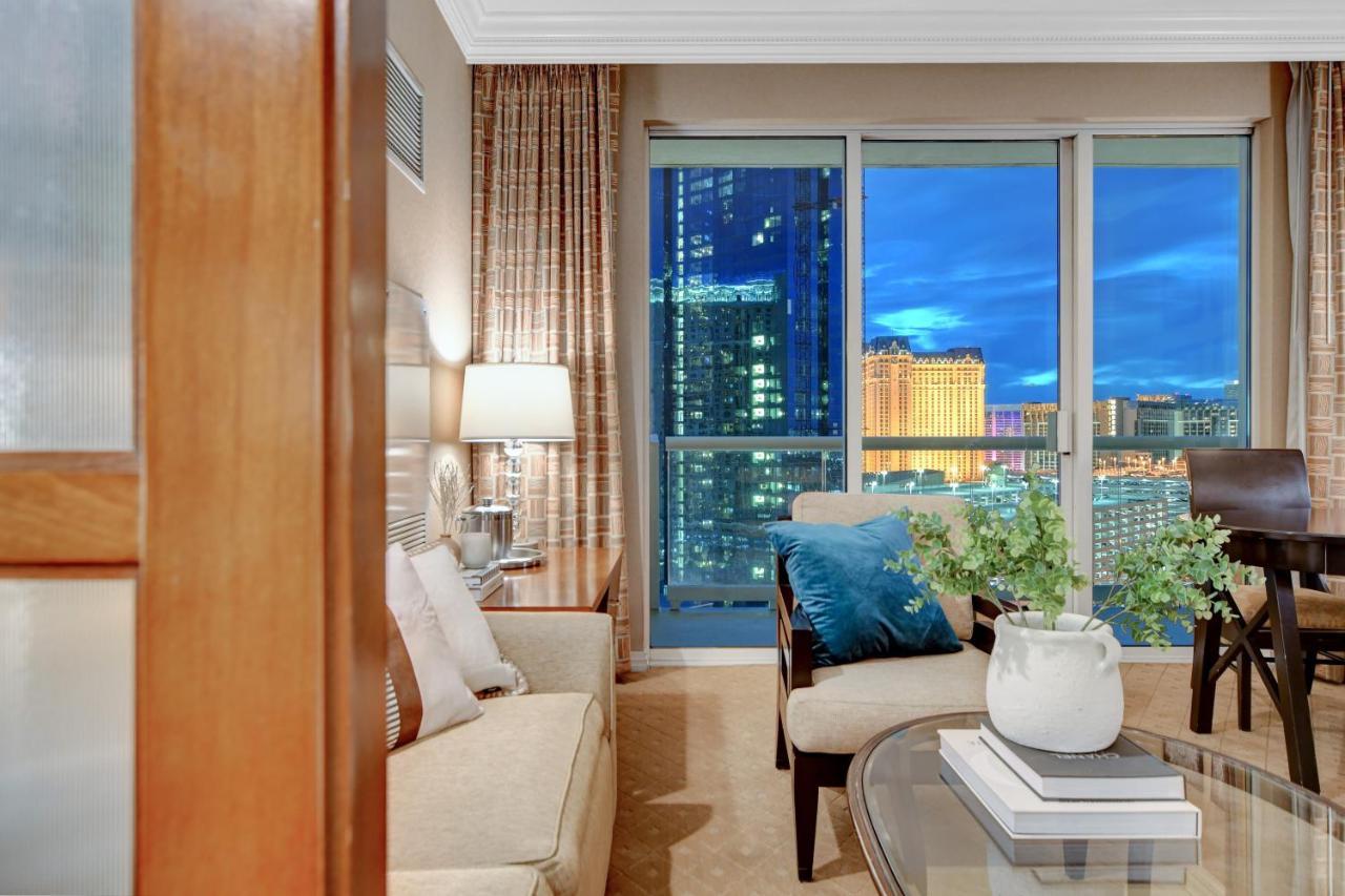 Balcony Full Strip View Suite Mgm Signature Free Valet Las Vegas Ngoại thất bức ảnh
