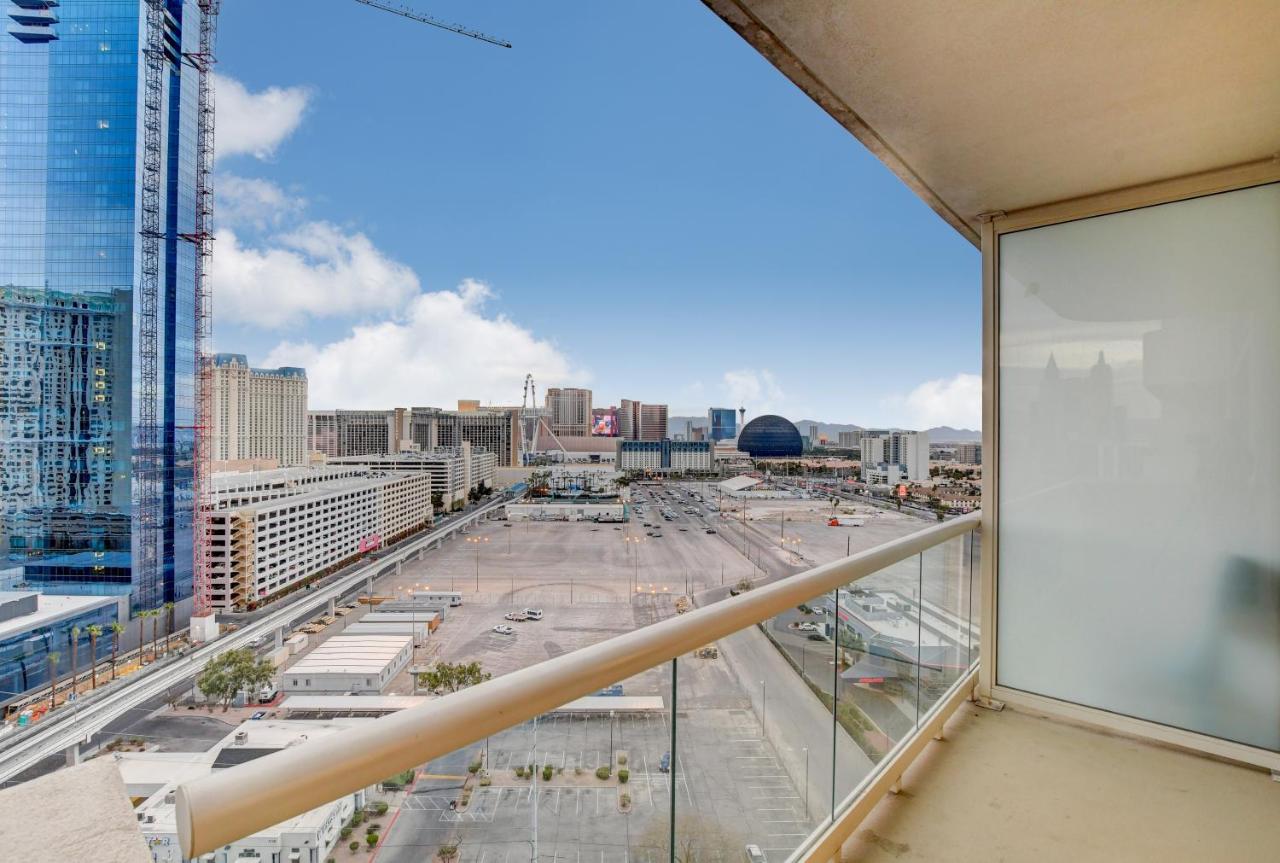 Balcony Full Strip View Suite Mgm Signature Free Valet Las Vegas Ngoại thất bức ảnh