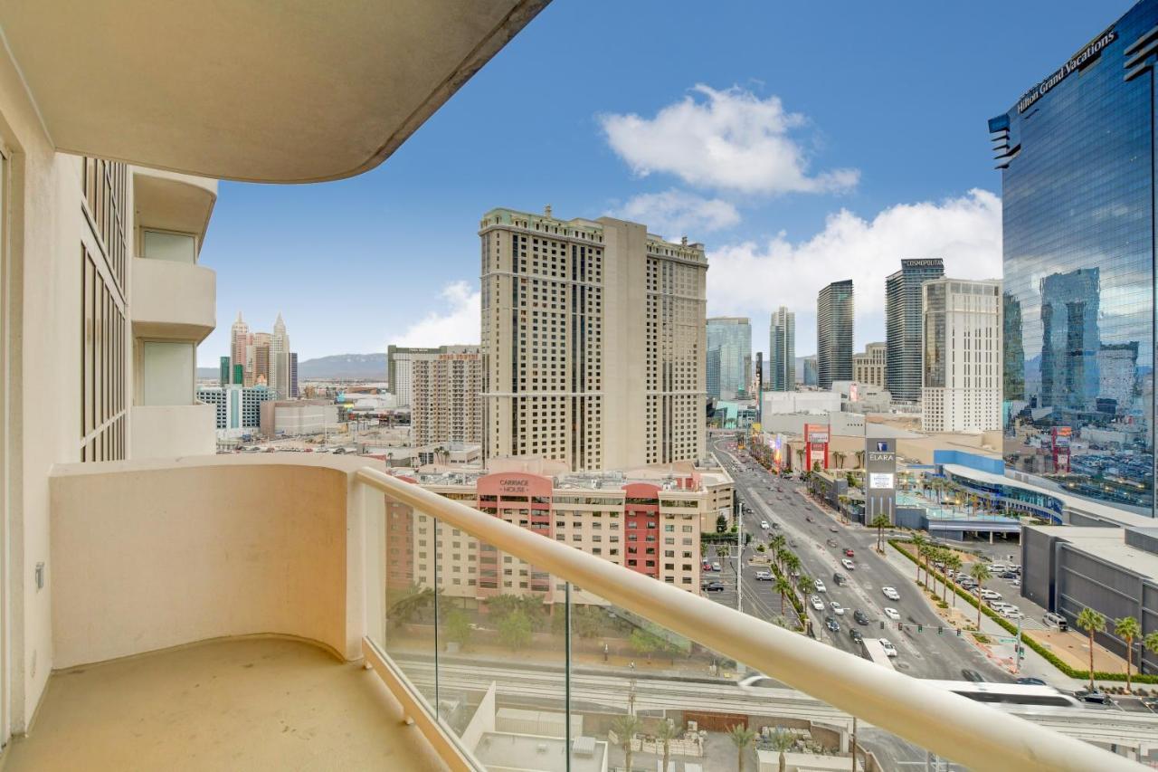 Balcony Full Strip View Suite Mgm Signature Free Valet Las Vegas Ngoại thất bức ảnh