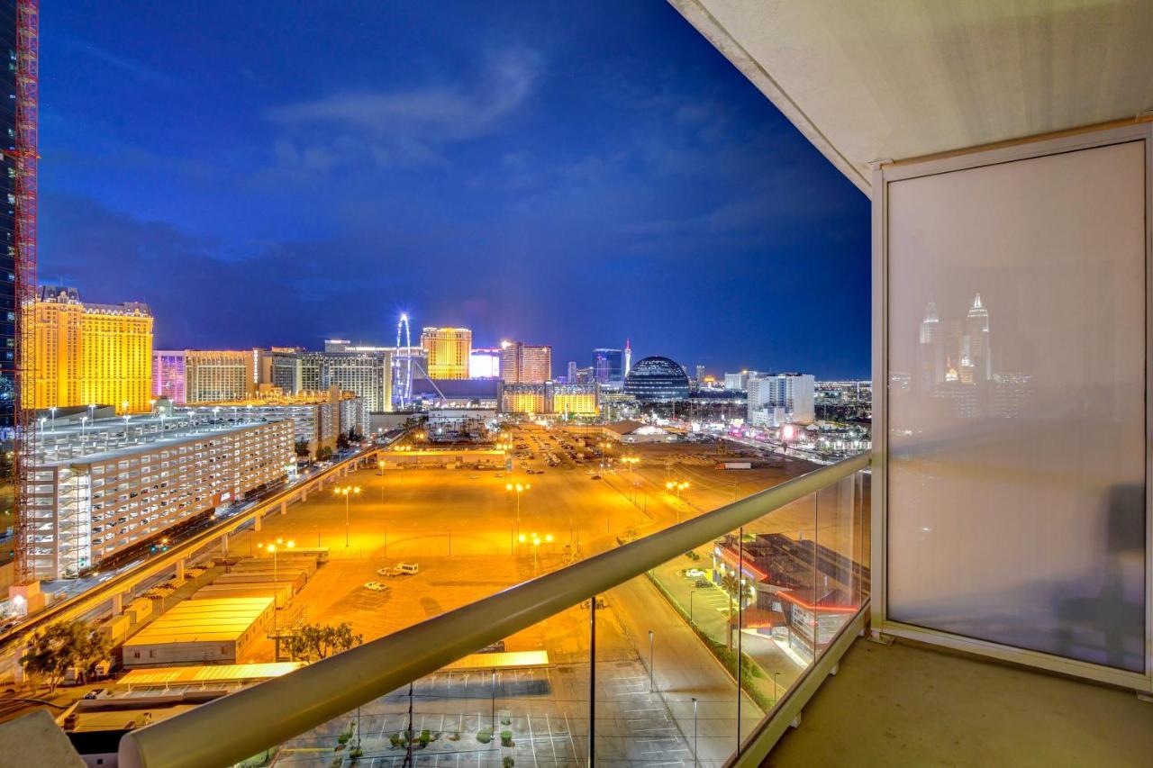 Balcony Full Strip View Suite Mgm Signature Free Valet Las Vegas Ngoại thất bức ảnh