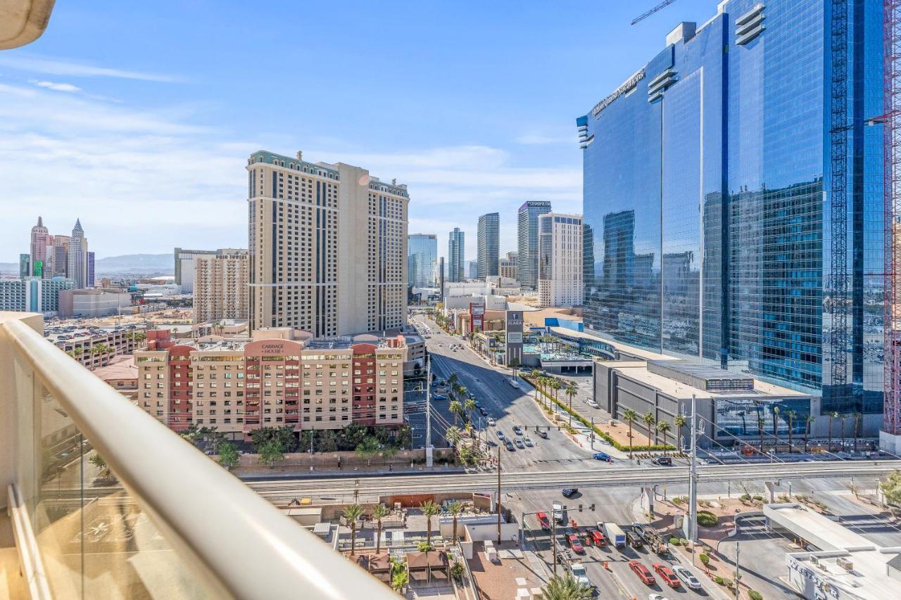 Balcony Full Strip View Suite Mgm Signature Free Valet Las Vegas Ngoại thất bức ảnh